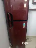 Godrej eon double door fridge (red-maroon) colour withall accessories