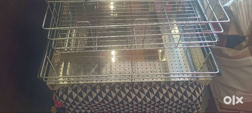Kitchen SS baskets and Cutlery unit