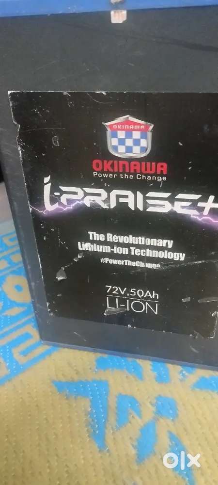 Okinawa bateery one charge 100km