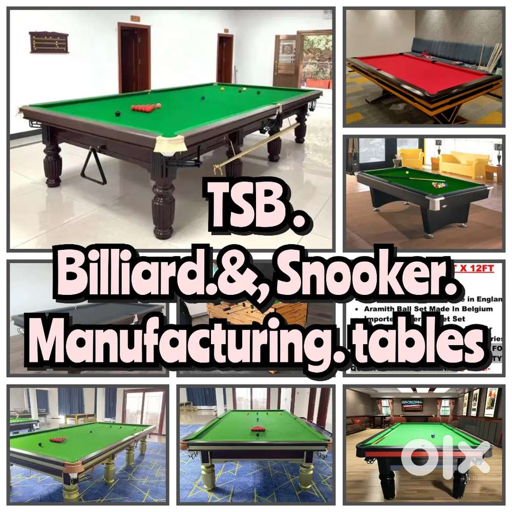 Pool, &, snooker table