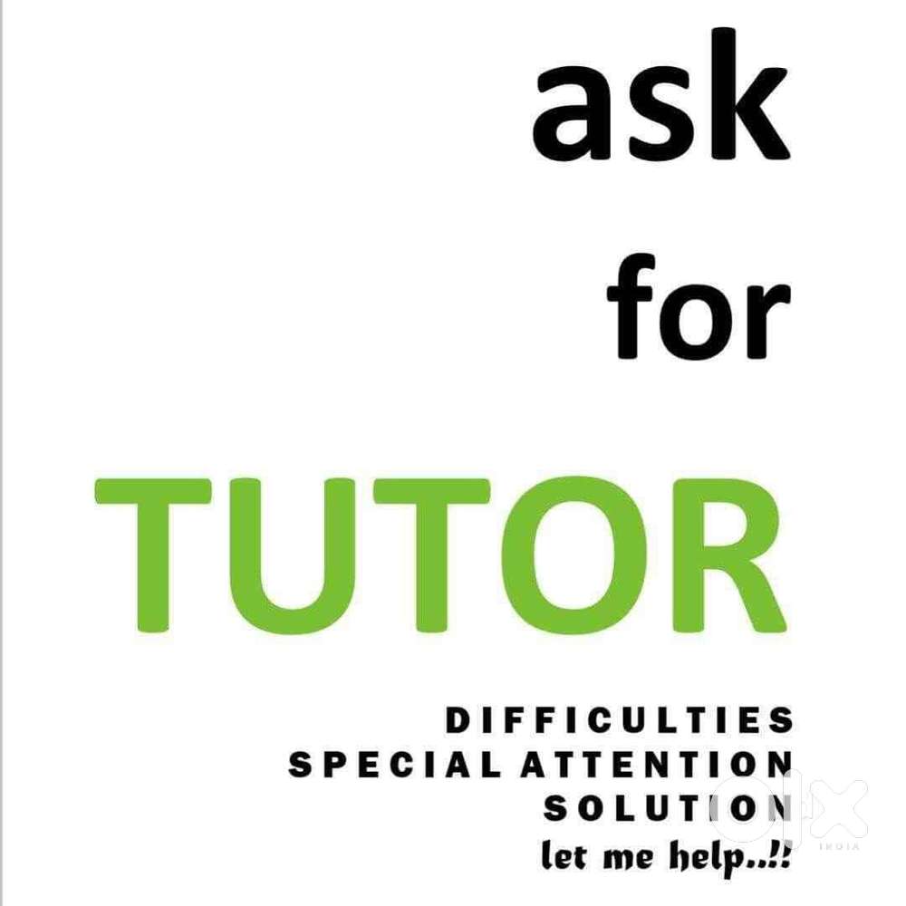 Teacher . home tutor .