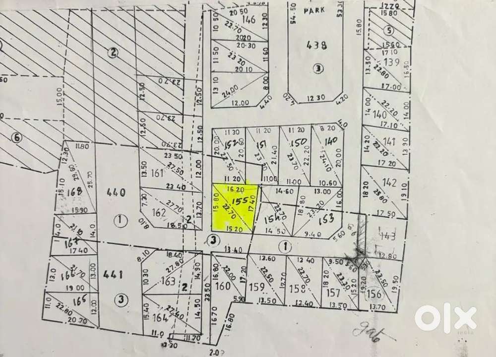 Land for sale at Jawahar Nagar kadavathra