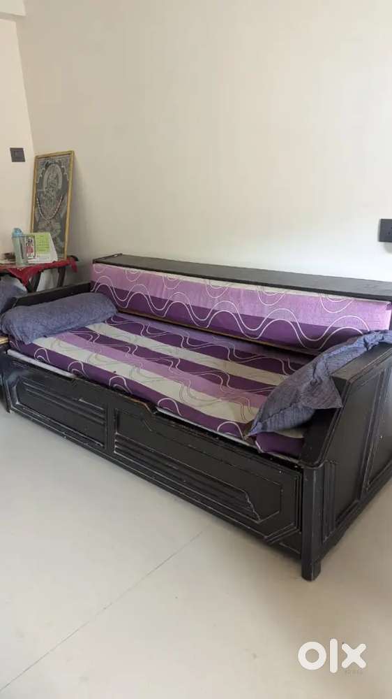 3 seater sofa cum bed