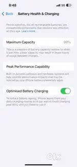 iphone 14, 98% battery health