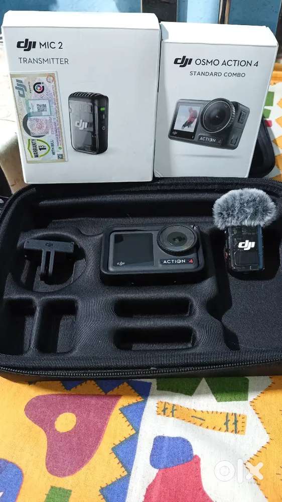 Dji Action 4 Standard Combo + Dji Mic 2