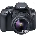 Canon 1300s with double lence 18-55 and 50.mm