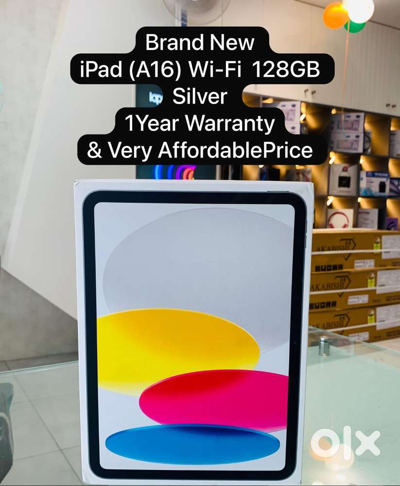 Brand New iPad A16 11th Gen Wi-fi 128GB Silver