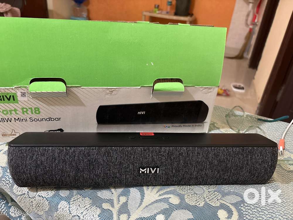 Unopened new Mivi 18w soundbar and Bluetooth Earphone