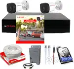 CP-PLUS 2MP (2 cameras Setup) All Branded Accessories Installation
