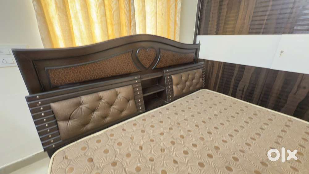 King size bed, 2 years old
