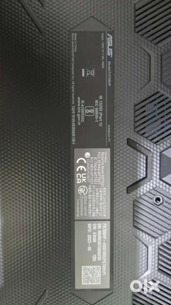 Asus TUF -A17 - for parts/ repair
