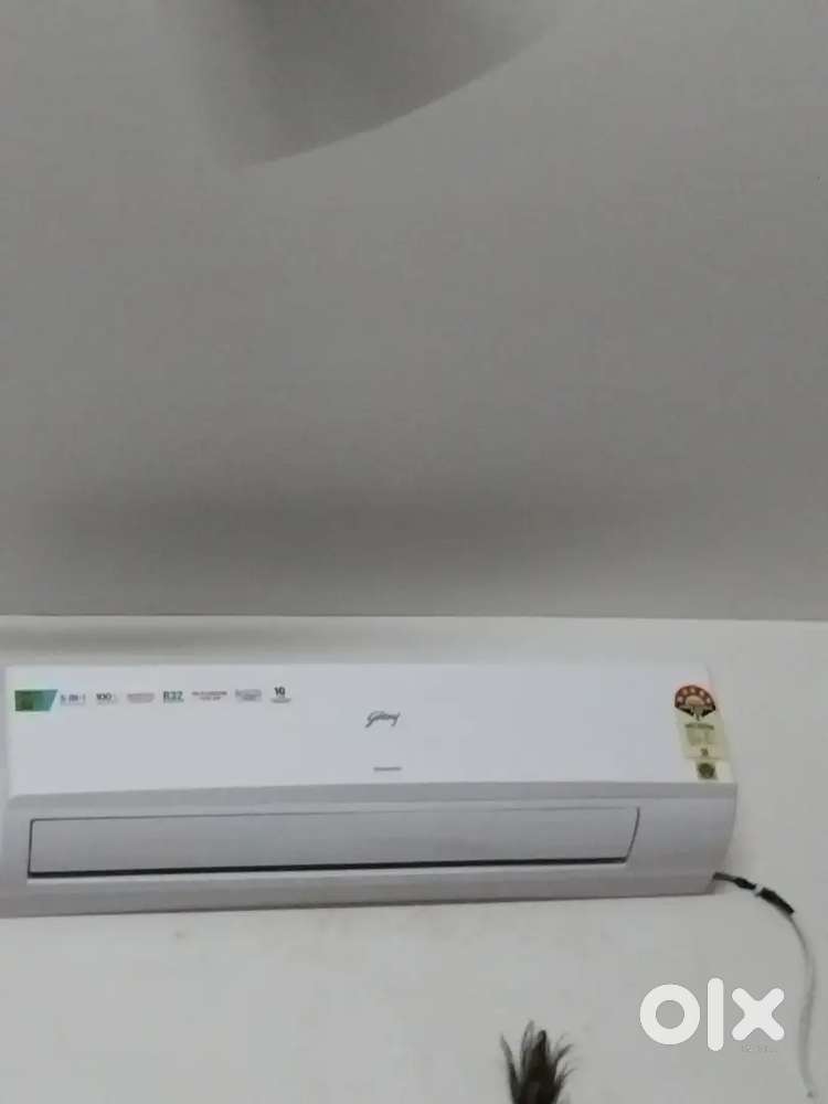 June 2025  GODREJ 1.5 ton Split AC 5 star Rating  Brand new