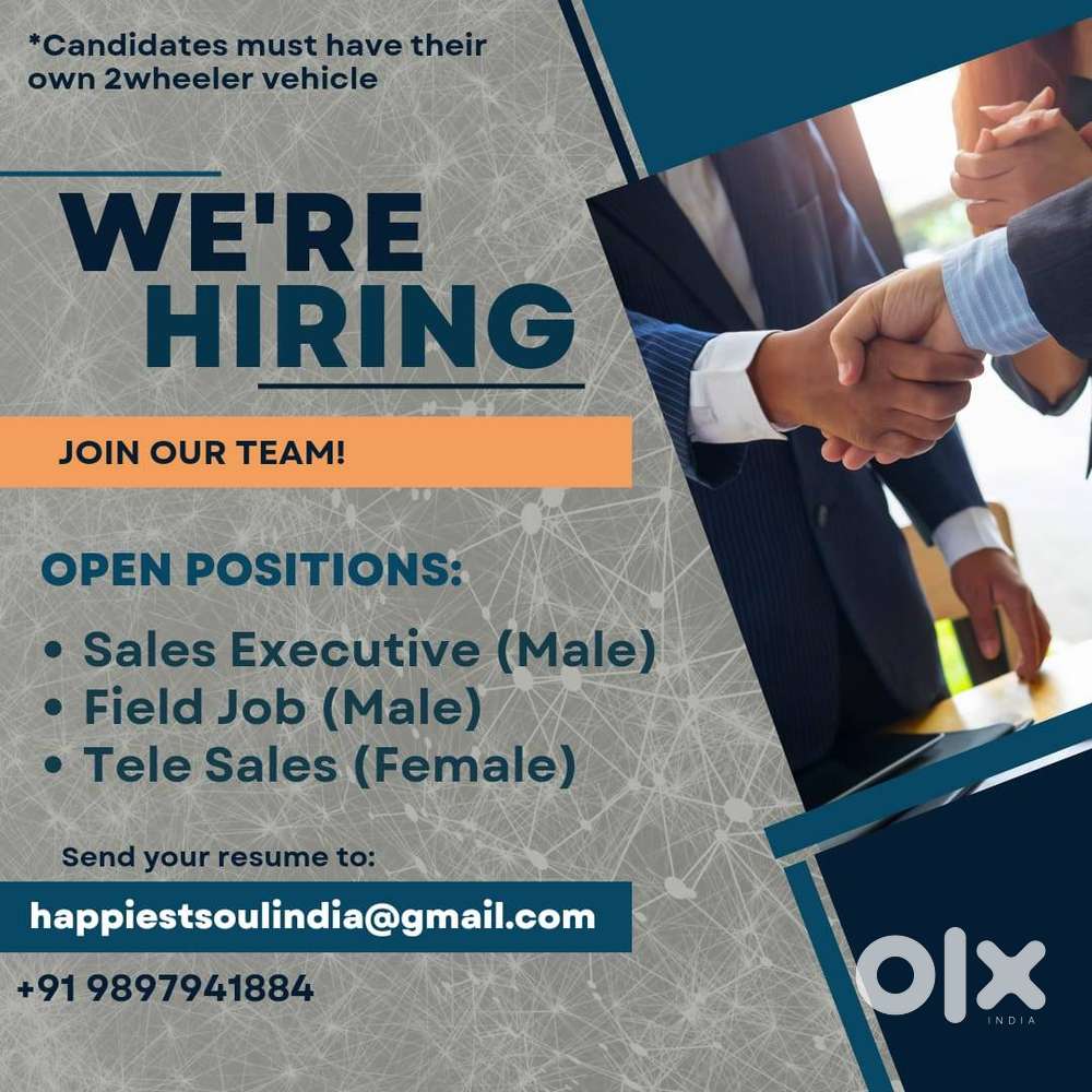 Sales & Visit Job In Real Estate