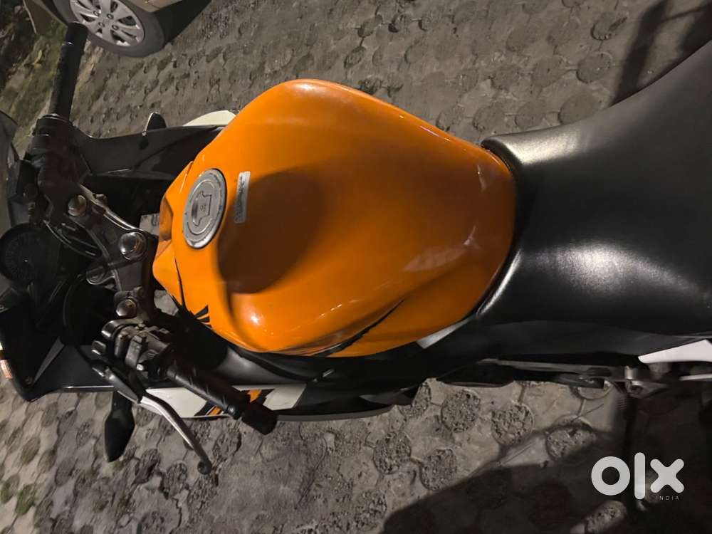 Good Condition fully running bike. Retro classic orange colour.