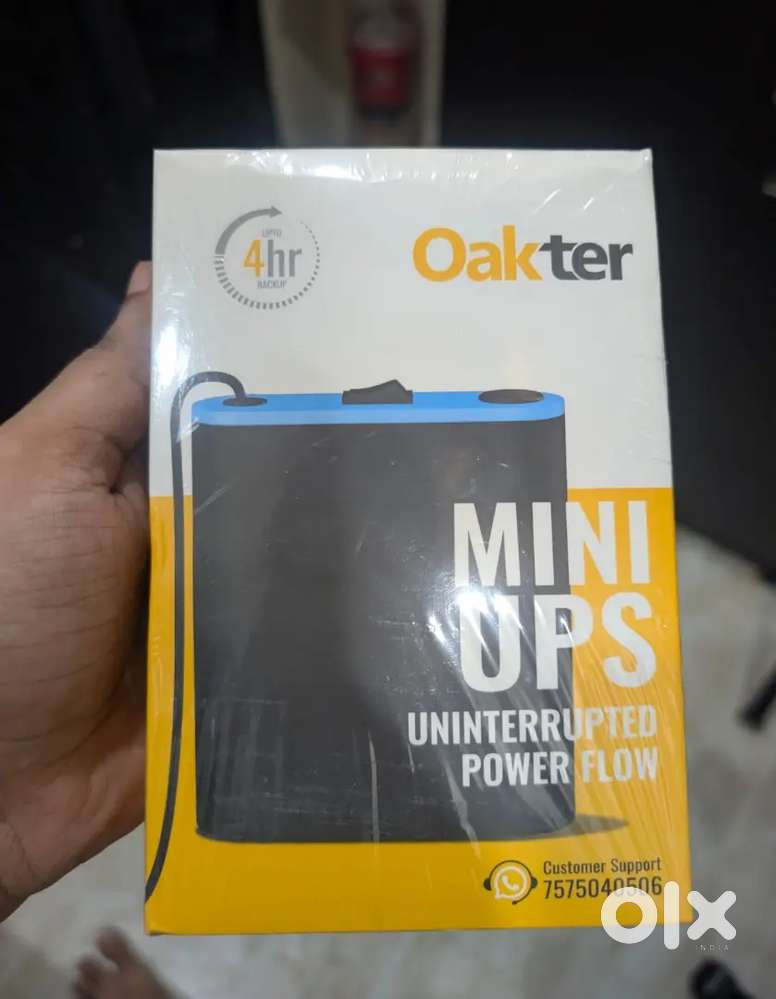 Oakter Mini UPS for 12V WiFi Router Modem