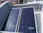 Solar panels for battery