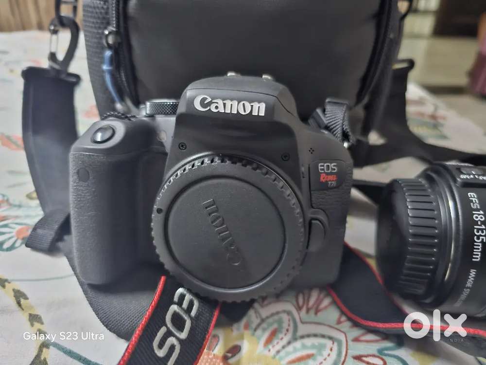 Canon rebel T7i Dslr Camera brand new condition  with 18-135 lens