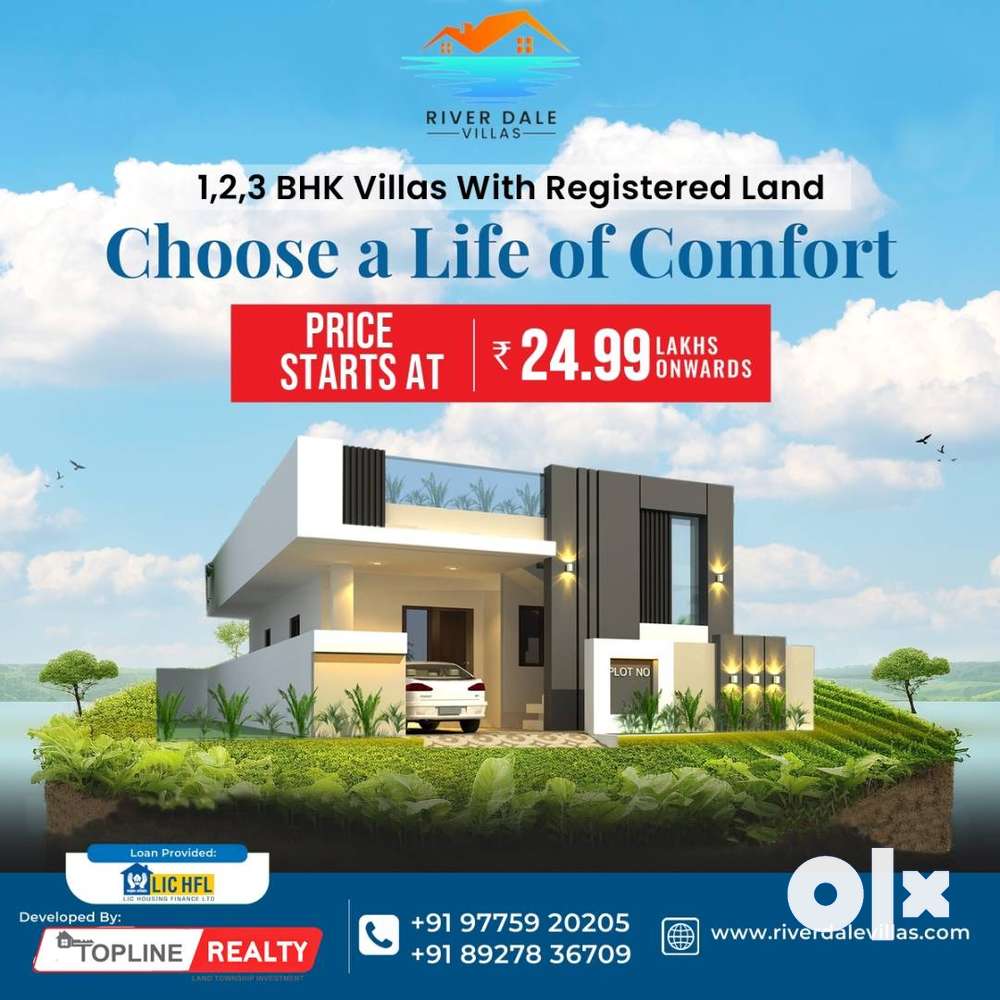 Premium Villas With Land For Sale in Riverdale Villa-Bagdogra