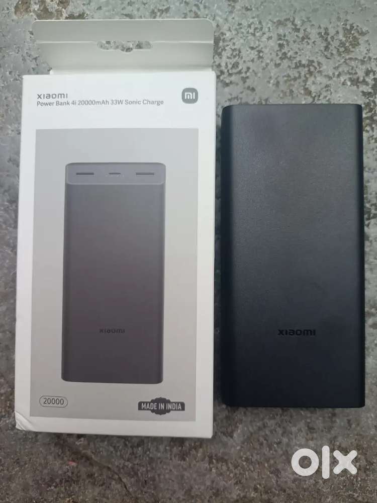 Xiaomi 4i 20,000mAh Power Bank 1Year Warranty