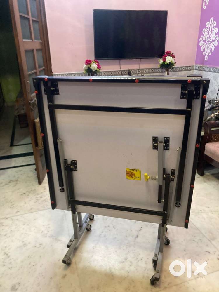 Gymnco Mini TT table and Decathlon Table Tennis Bat and Extra Balls