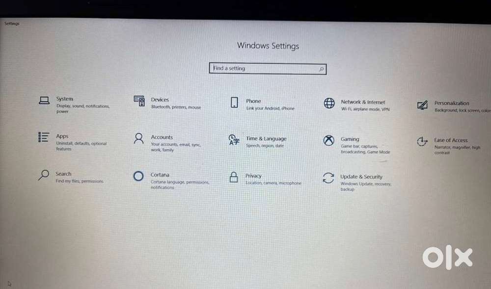 Black Scratchless Dell Laptop