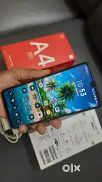 REDMI A4 (4/64 GB) used mobile new condition