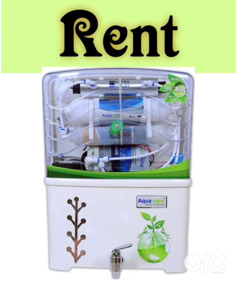 Water purifier available on rent