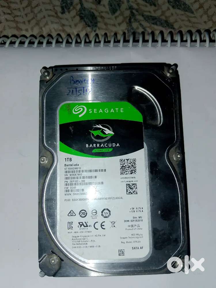 1 TB Hard Disk