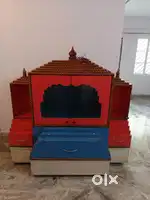 Wooden Home Mandir for Puja