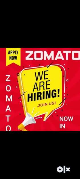 No Services Charges Direct Company Hiring Food Delivery BoysBecome A Zomato Food Delivery Partner An...