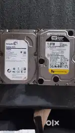 1 TB harddisk & 500 gb harddisk
