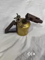 100% brass blow torch antique
