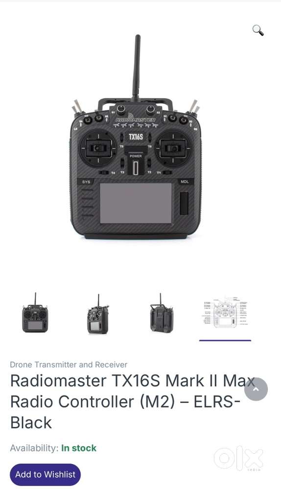 Radiomaster TX16S Markii MAX (elrs)