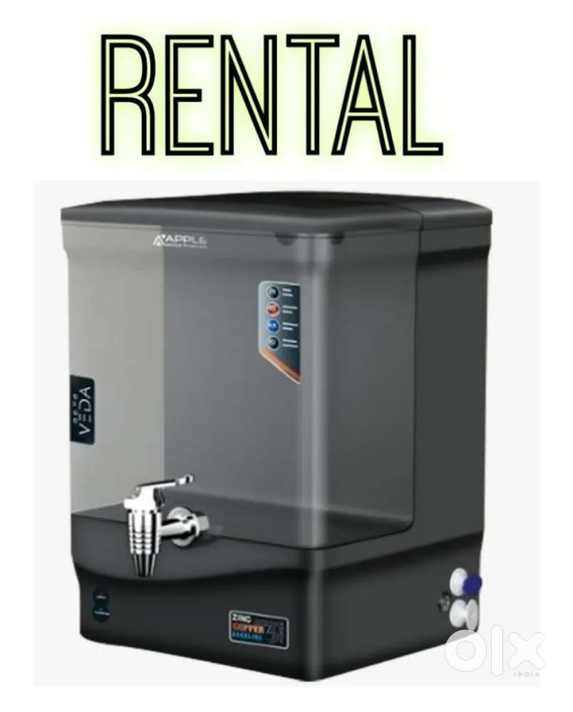 Water purifier available on rent