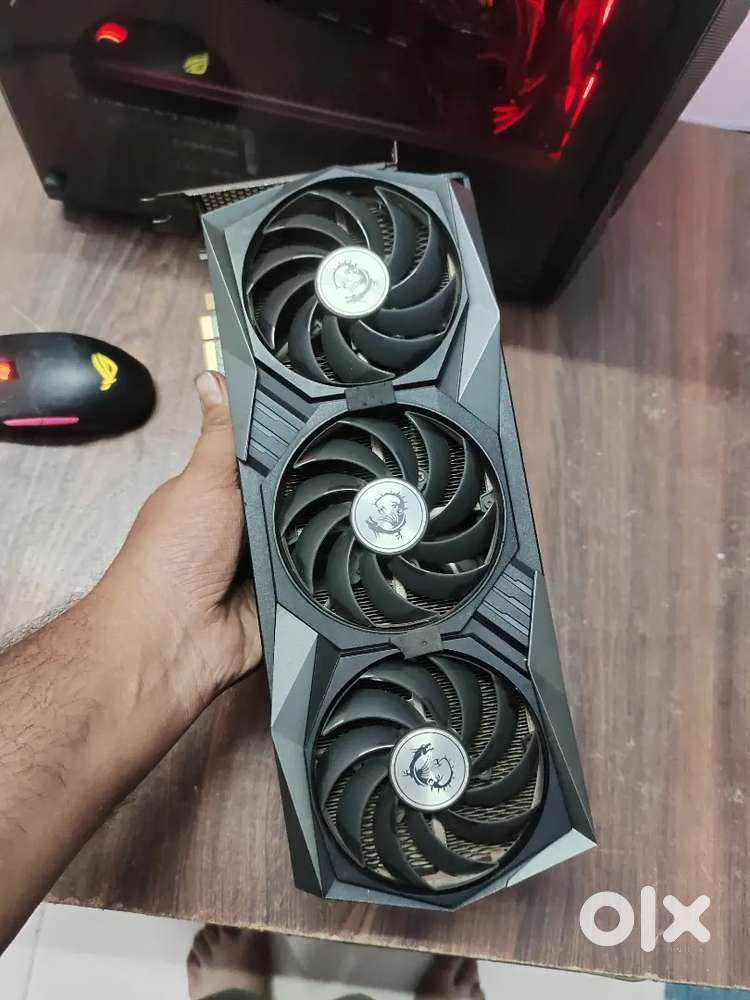 MSI RTX 3070 8GB DDR6 GRAPHICS CARD 3RIPL FAN OC WITH RGB