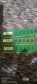 3×Transcend  ram DDR3 desktop ram 4GB