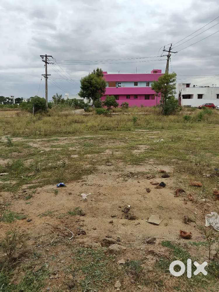Our plot is 550m from Chennai Bypass. (Near elischathiram road)