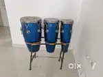 Drum set of three