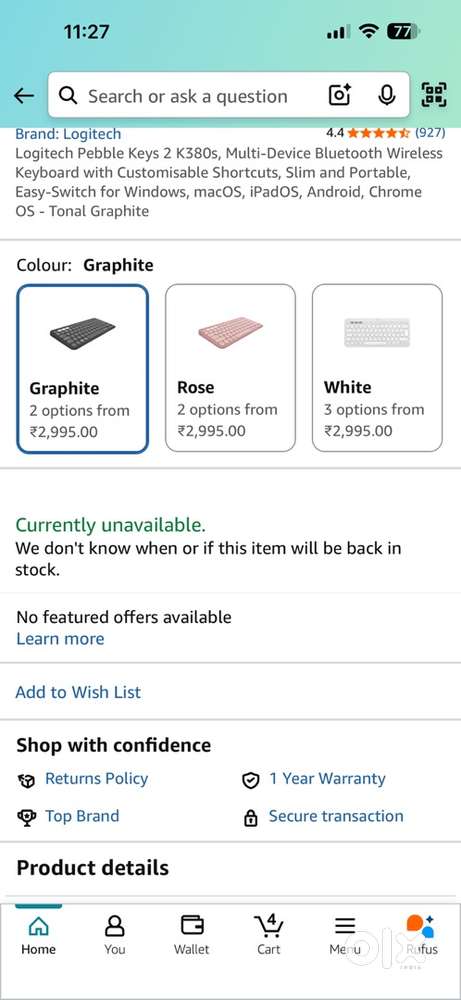 Logitech Pebble keys k380s