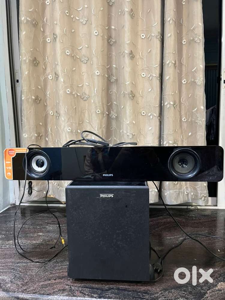 Selling my Philips soundbar with subwoofer in Good working condition