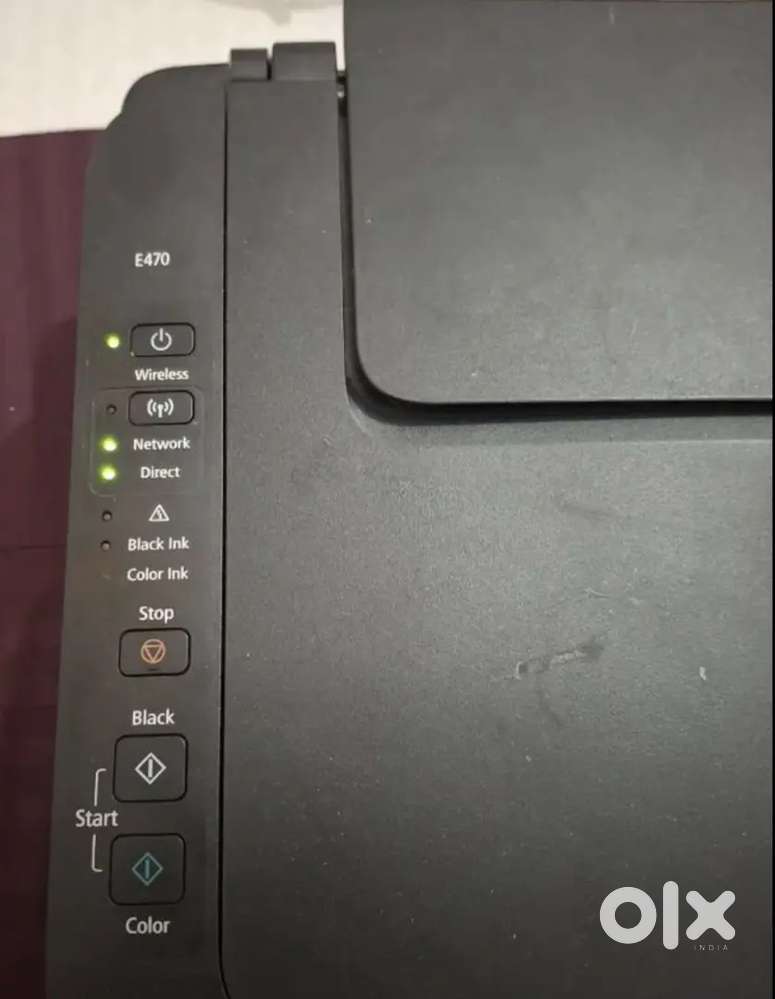 Canon PIXMA E470 All in One (Print, Scan, Copy) WiFi  Printer