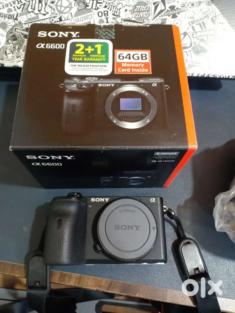 Sony Alfa 6600 With 16-50 kit lens with all accessories