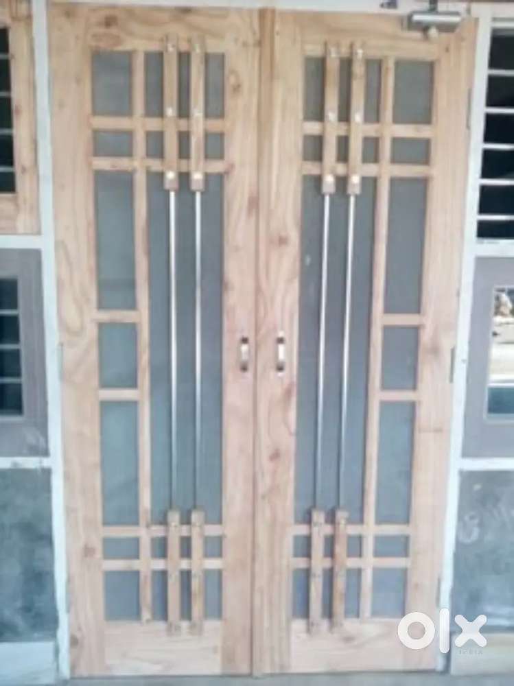 Primium best quality teak wood jali door and windows 349/- sq.ft