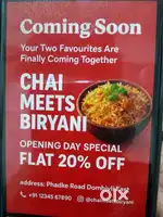 Chef for Biryani, khima & mughlai delicacies