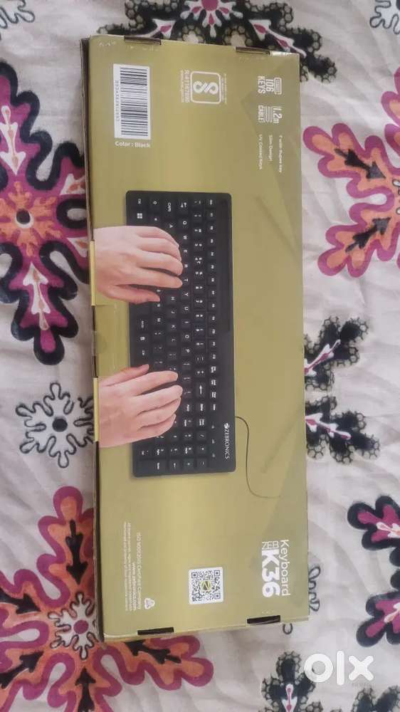 Brand new Zebronics keyboard