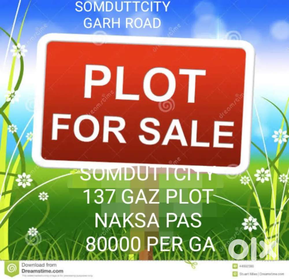 (EXTENSION 11 JAGRATI VIHAR) 264 MTR PLOT 18 MTR ROAD 85000/-PER MTR