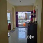 2 BHK semi furnished flat with car parking