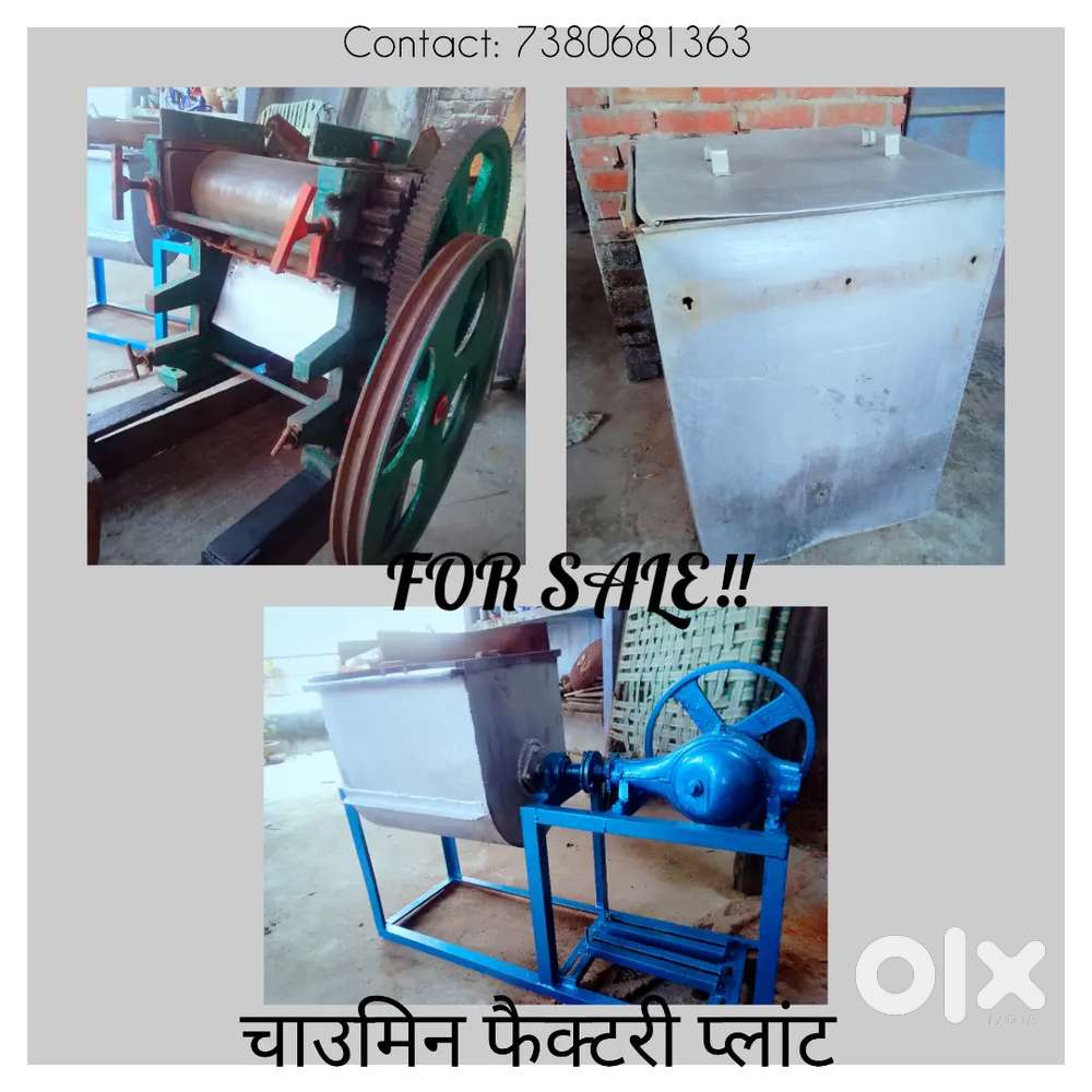 Noodle making factory plant