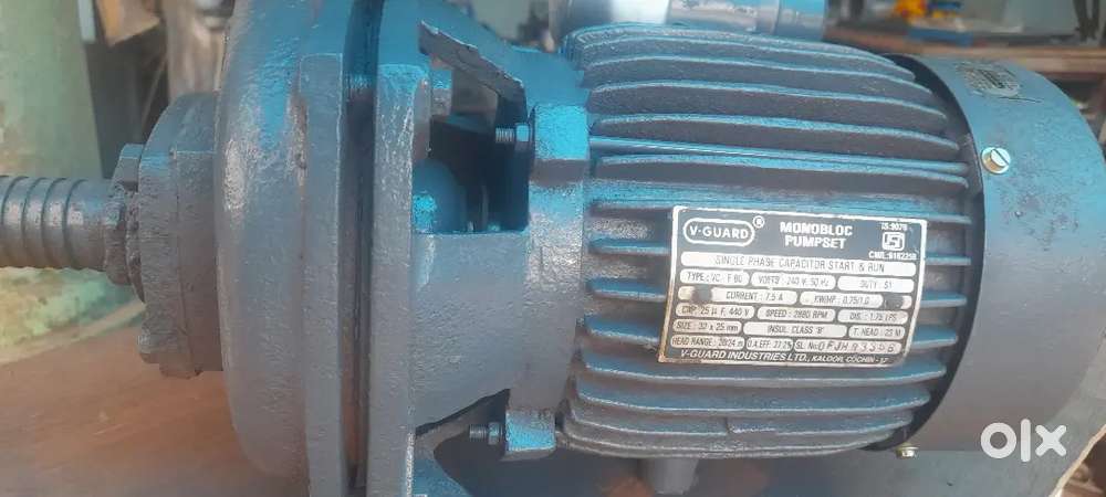 1hp  vguard pump set