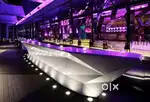 Running premium bar and restaurant with open rooftop